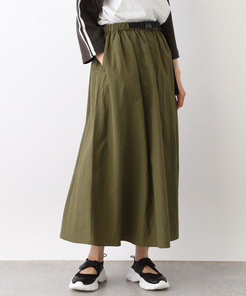 LEPSIM（レプシィム）の「ベルト付きフレアスカート　104970（スカート・レディース・アイボリー/ブラック/カーキ・FREE）」の14枚目の写真