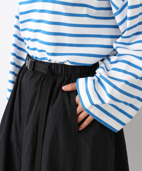 LEPSIM（レプシィム）の「ベルト付きフレアスカート　104970（スカート・レディース・アイボリー/ブラック/カーキ・FREE）」の12枚目の写真