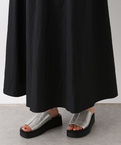 LEPSIM（レプシィム）の「ベルト付きフレアスカート　104970（スカート・レディース・アイボリー/ブラック/カーキ・FREE）」の13枚目の写真