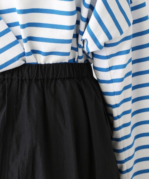 LEPSIM（レプシィム）の「ベルト付きフレアスカート　104970（スカート・レディース・アイボリー/ブラック/カーキ・FREE）」の4枚目の写真