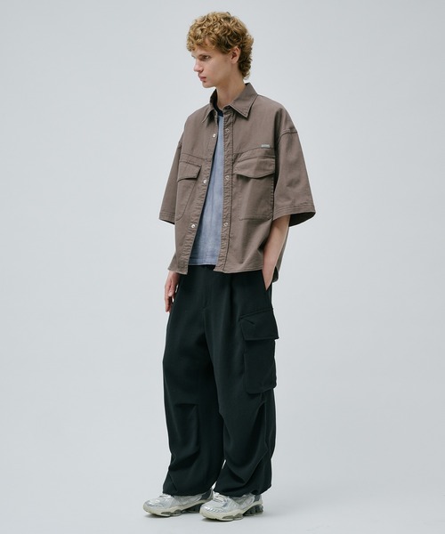 ハイコンフォートイージーカーゴパンツ ハイコンフォートイージーカーゴパンツ(1 DARK GREY): : メンズ