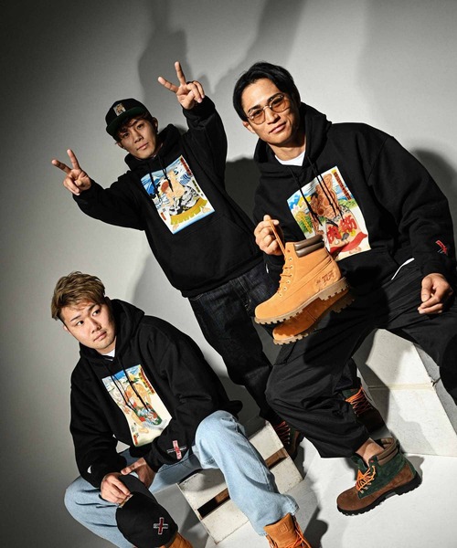 HOMEGAME(ホームゲーム)の「HOMEGAME × グラップラー刃牙 × パンクラス × THREE TIDES TATTOO 範馬刃牙 HOODIE【HG240501】(パーカー・メンズ・ブラック・L/XL/XXL/M)」の11枚目の写真