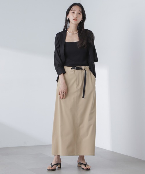 NANO universe（ナノユニバース）の「シアーカットシャツカーディガン（カーディガン/ボレロ・レディース・ホワイト/ブラック/グレー系その他4・FREE）」の21枚目の写真