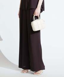 Tiara | タックフレアパンツ(スラックス)