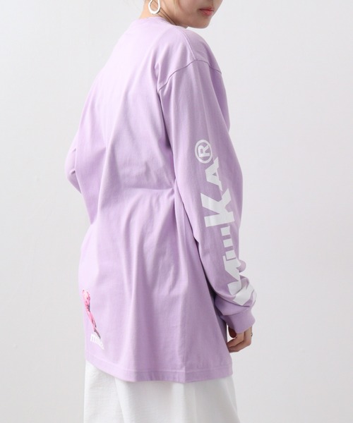 MISHKA(ミシカ)の「MISHKA L/T 長袖 Tシャツ(Tシャツ/カットソー・メンズ・ホワイト系その他2/ブラック系その他3/ブラック系その他2/ブラック/グリーン系その他/パープル/パープル系その他/ホワイト系その他3/グリーン/ホワイト・M/L/XL)」の14枚目の写真