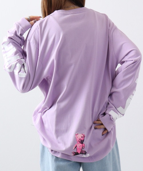 MISHKA(ミシカ)の「MISHKA L/T 長袖 Tシャツ(Tシャツ/カットソー・メンズ・ホワイト系その他2/ブラック系その他3/ブラック系その他2/ブラック/グリーン系その他/パープル/パープル系その他/ホワイト系その他3/グリーン/ホワイト・M/L/XL)」の19枚目の写真