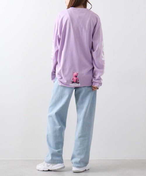 MISHKA(ミシカ)の「MISHKA L/T 長袖 Tシャツ(Tシャツ/カットソー・メンズ・ホワイト系その他2/ブラック系その他3/ブラック系その他2/ブラック/グリーン系その他/パープル/パープル系その他/ホワイト系その他3/グリーン/ホワイト・M/L/XL)」の13枚目の写真