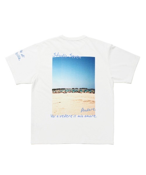 美品 GU×スタジオセブン Tシャツ ホワイト クルーネック 半袖