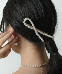 ビジュー パール」に該当するバレッタ/ヘアクリップファッション