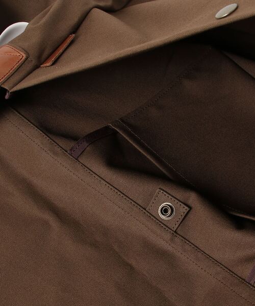 BALLAST ARK（バラストアーク）の「BALLAST ARK / バラストアーク：TOCHIGI LEATHER NEWSPAPER BAG：BA09-B001[AST]（ショルダーバッグ・メンズ・オリーブ/ブラック・FREE）」の5枚目の写真