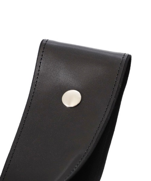 BALLAST ARK（バラストアーク）の「BALLAST ARK / バラストアーク：TOCHIGI LEATHER NEWSPAPER BAG：BA09-B001[AST]（ショルダーバッグ・メンズ・オリーブ/ブラック・FREE）」の12枚目の写真