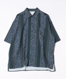 sillage オーバーサイズ 半袖シャツ 水色 楽天市場】【中古】Sillage ストライプシャツ ブルー×ホワイト