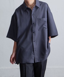 メンズ 半袖シャツ 花柄シャツ オーバーサイズシャツ N00409 MinoriTY】さらさら配色フラワーシャツ メンズ 半袖シャツ 花柄