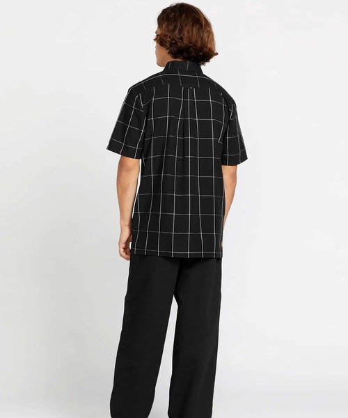 VOLCOM（ボルコム）の「VOLCOM/ボルコム メンズ 半袖 シャツ DESI A0422401 ピーター・シュロフ（シャツ/ブラウス・メンズ・ブラック・M/L）」の7枚目の写真