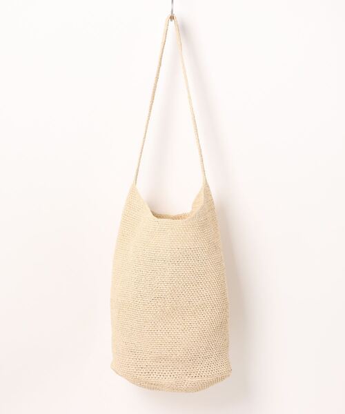 Vincent Pradier（ヴァンサンプラディエ）の「(VINCENT PRADIER)ワンハンドルバッグ（ショルダーバッグ・レディース・ベージュ/ブルー・FREE）」の11枚目の写真