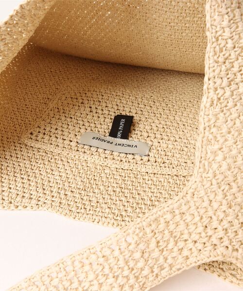 Vincent Pradier（ヴァンサンプラディエ）の「(VINCENT PRADIER)ワンハンドルバッグ（ショルダーバッグ・レディース・ベージュ/ブルー・FREE）」の13枚目の写真