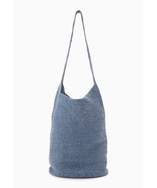 Vincent Pradier（ヴァンサンプラディエ）の「(VINCENT PRADIER)ワンハンドルバッグ（ショルダーバッグ・レディース・ベージュ/ブルー・FREE）」の5枚目の写真