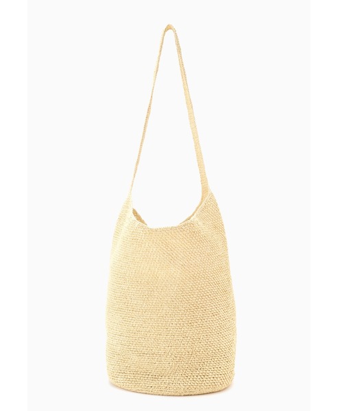 Vincent Pradier（ヴァンサンプラディエ）の「(VINCENT PRADIER)ワンハンドルバッグ（ショルダーバッグ・レディース・ベージュ/ブルー・FREE）」の4枚目の写真