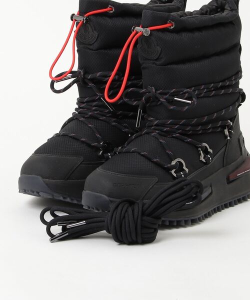 MONCLER（モンクレール）の「MONCLER NMD MID ANKLE BOOTS（ブーツ・メンズ・ブラック・40）」の4枚目の写真
