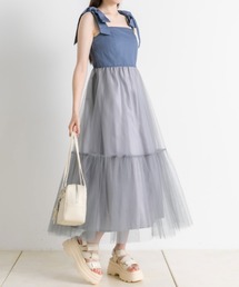 OLIVE des OLIVE（オリーブデオリーブ）の「【SNSで大バズり中！】夏のドッキングワンピース（ワンピース・レディース）」