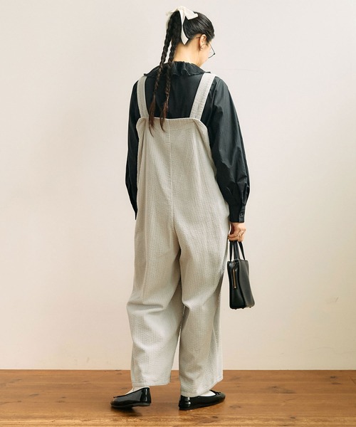 fig London（フィグロンドン）の「○puff corduroy salopette