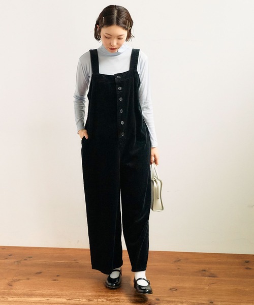 fig london オーバーオール fig London（フィグロンドン）の「○puff corduroy salopette