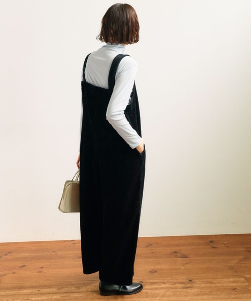 fig London（フィグロンドン）の「○puff corduroy salopette
