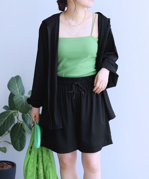 reca（レカ）の「UVカット ラッシュガード ショートパンツ（ラッシュガード・レディース・モカ/ブラック・L/M）」の18枚目の写真