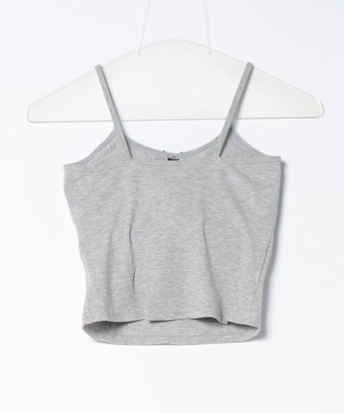 non-hedge（ノンヘッジ）の「リボンモチーフリブキャミソール（キャミソール・レディース・オフホワイト/グレー/ブラック・FREE）」の13枚目の写真