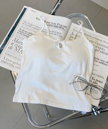 non-hedge | リボンモチーフリブキャミソール(キャミソール)