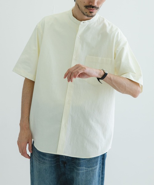 URBAN RESEARCH（アーバンリサーチ）の「JOG COTTONバンドカラー半袖