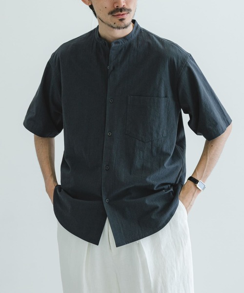 URBAN RESEARCH（アーバンリサーチ）の「JOG COTTONバンドカラー半袖