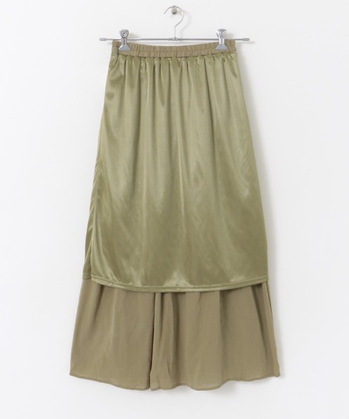 ITEMS URBANRESEARCH（アイテムズ アーバンリサーチ）の「ボイルギャザースカート（スカート・レディース・ブラック/レッド/キャメル・FREE）」の13枚目の写真