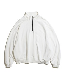 WILLY CHAVARRIA（ウィリーチャバリア）の「WILLY CHAVARRIA / ウィリーチャバリア HALF ZIP SWEAT ハーフジップ ドロップショルダー スウェット（スウェット・メンズ）」