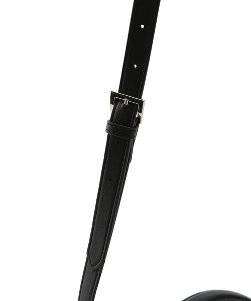 JUNRED(ジュンレッド)の「【 追加生産 】シンセティックレザーハンドルショルダーバック(ショルダーバッグ・メンズ・ブラック・FREE)」の6枚目の写真