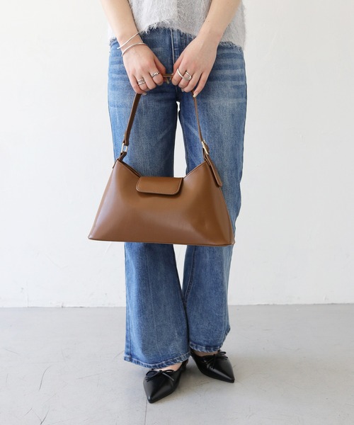 CLEIO（クレイオ）の「【CLEIO】オペラハンドバッグ（ハンドバッグ・レディース・ブラウン/ブラック/オフホワイト・FREE）」の7枚目の写真