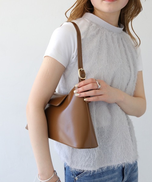 CLEIO（クレイオ）の「【CLEIO】オペラハンドバッグ（ハンドバッグ・レディース・ブラウン/ブラック/オフホワイト・FREE）」の6枚目の写真