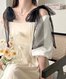 apres jour clair | 【apres jour clair】アソート肩リボンキャミワンピース【ZOZOTOWN限定アイテム】(ワンピース)