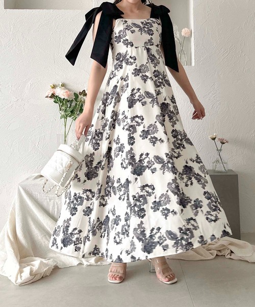 apres jour clair（アプレジュールクレア）の「【apres jour clair】アソート肩リボンキャミワンピース【ZOZOTOWN限定アイテム】（ワンピース・レディース・ホワイト系その他/グレー/アイボリー/ブラック・X-LARGE/フリー）」の20枚目の写真