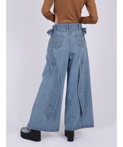 パンツ PAMEO POSE Laces-up Denim Baggy Trousers Laces-up Denim Baggy Trousers – PAMEO POSE | 公式オンライン