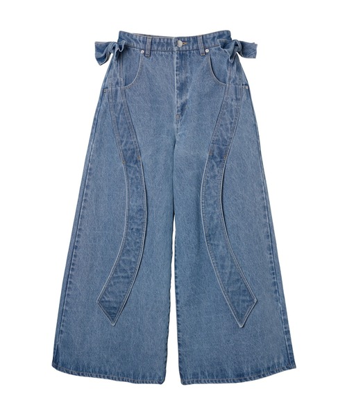 パンツ PAMEO POSE Glitter Belted Baggy Trousers POMPORI PANT - BEACH – CULT GAIA