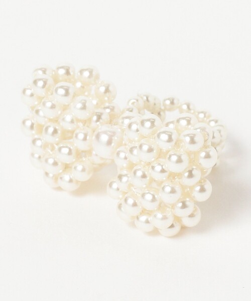 BEAMS BOY（ビームスボーイ）の「パール リボン リング（リング・レディース・シルバー/ホワイト・ONE SIZE）」の7枚目の写真