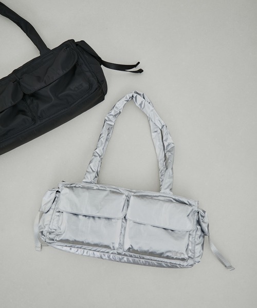 【セール】【サステナブル・WEB限定】フラップポケットスクエアートート（トートバッグ）｜ADAM ET ROPE'（アダムエロペ）