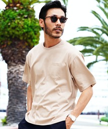 汗ジミ防止ポケット付き 汗プルーフTシャツ