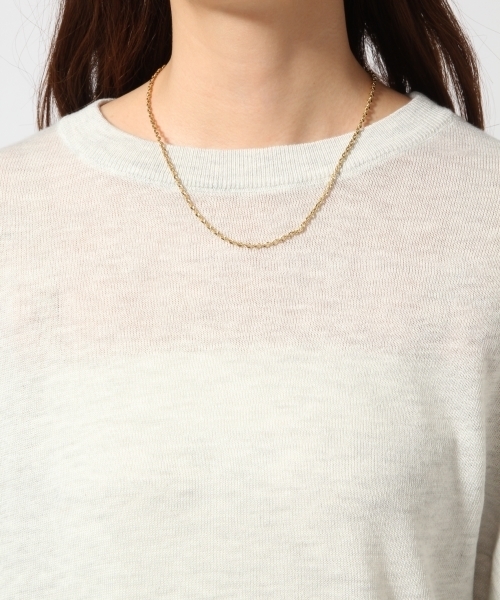 GLOBAL WORK(グローバルワーク)の「12ゲージAWニュアンスプルオーバー長袖/566289(ニット/セーター・レディース・オフホワイト/ホワイト/グレー/ネイビー・SMALL/LARGE/MEDIUM)」の8枚目の写真