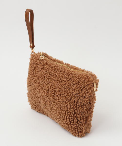 Tiara（ティアラ）の「【ANDREA CARDONE/アンドレアカルドネ】TEDDY BAG3S（ハンドバッグ・レディース・キャメル/ピンク/ブラック・FREE）」の4枚目の写真