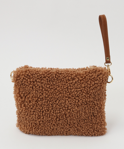 Tiara（ティアラ）の「【ANDREA CARDONE/アンドレアカルドネ】TEDDY BAG3S（ハンドバッグ・レディース・キャメル/ピンク/ブラック・FREE）」の5枚目の写真