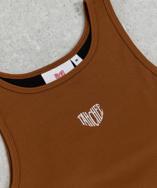 TAHCHEE（ターチー）の「【ムラサキスポーツ限定】TAHCHEE/ターチー タンクトップ セットアップ パット付き 水陸両用 TC240923-06（タンクトップ・レディース・ブラック/ホワイト/ブラウン・S/M）」の19枚目の写真