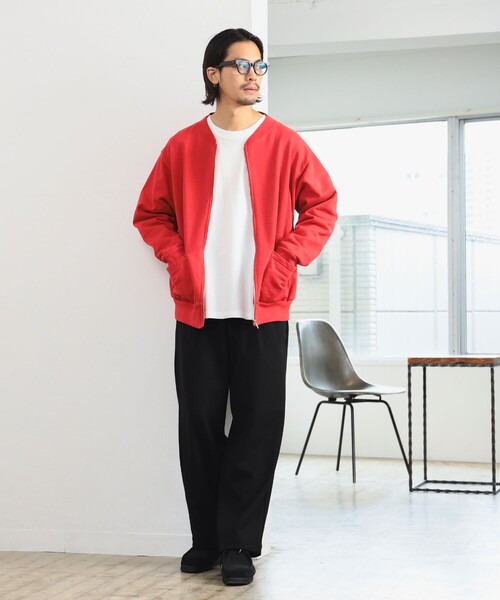 B:MING by BEAMS（ビーミングバイビームス）の「ポリエステル 2プリーツ ワイドパンツ（その他パンツ・メンズ・ブラウン/ブラック・SMALL/MEDIUM/X-LARGE/LARGE）」の3枚目の写真