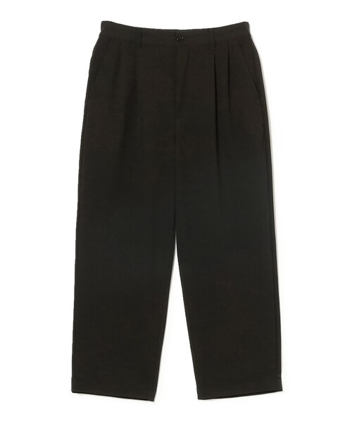 B:MING by BEAMS（ビーミングバイビームス）の「ポリエステル 2プリーツ ワイドパンツ（その他パンツ・メンズ・ブラウン/ブラック・SMALL/MEDIUM/X-LARGE/LARGE）」の18枚目の写真